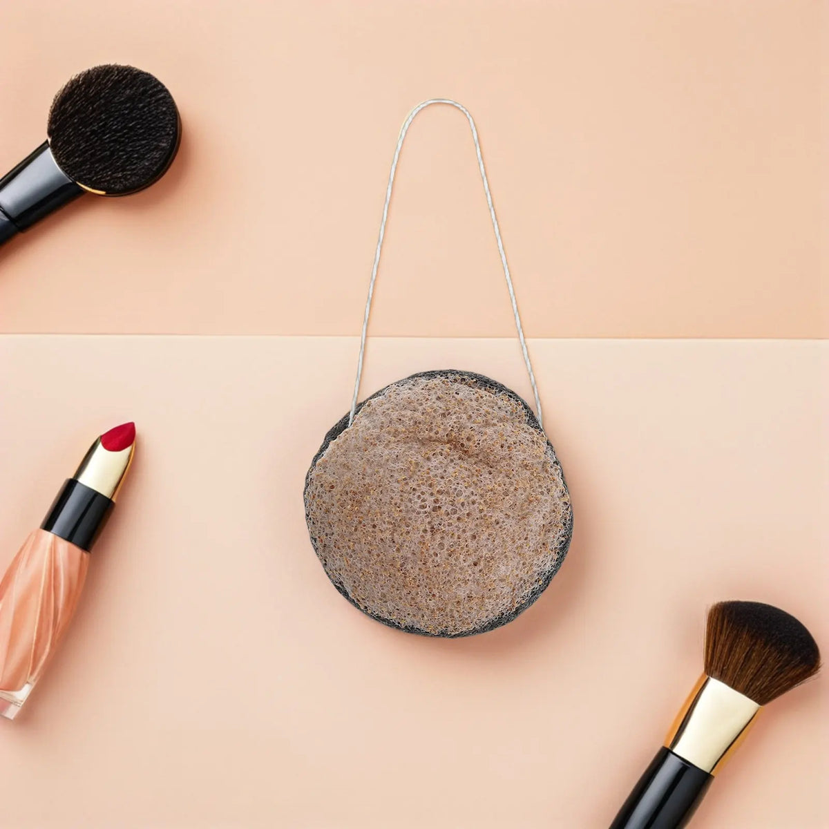 3-Pack Konjac Facial Sponge | Dual-Sided Exfoliating Scrubber Facial Exfoliating Sponge QXL
