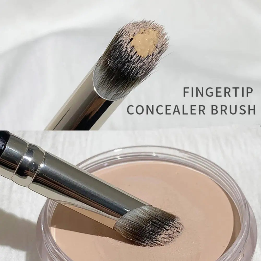 Oblique Flat Nose Contour Brush | Concealer & Smudge Contour Makeup Brush QXL
