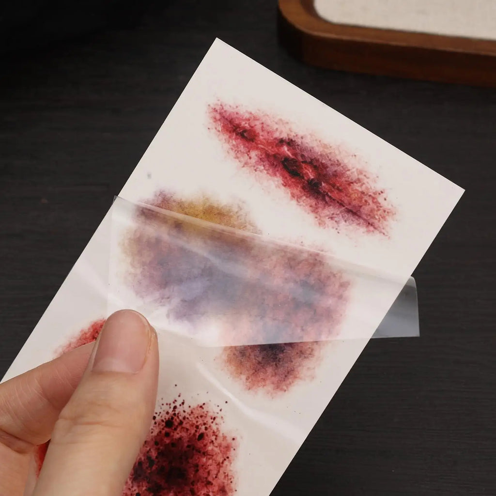3D Realistic Scar Temporary Tattoo Stickers – 10 Sheets Temporary Tattoo Stickers QXL