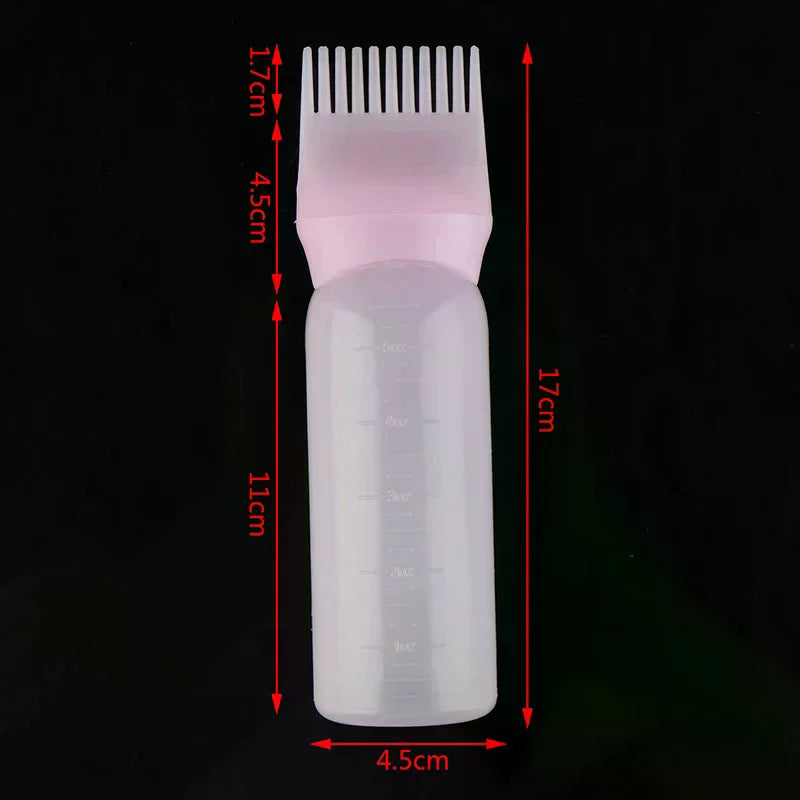 Hair Dye Applicator Bottle with Comb | Root Color Tool Hair Dye Applicator QXL