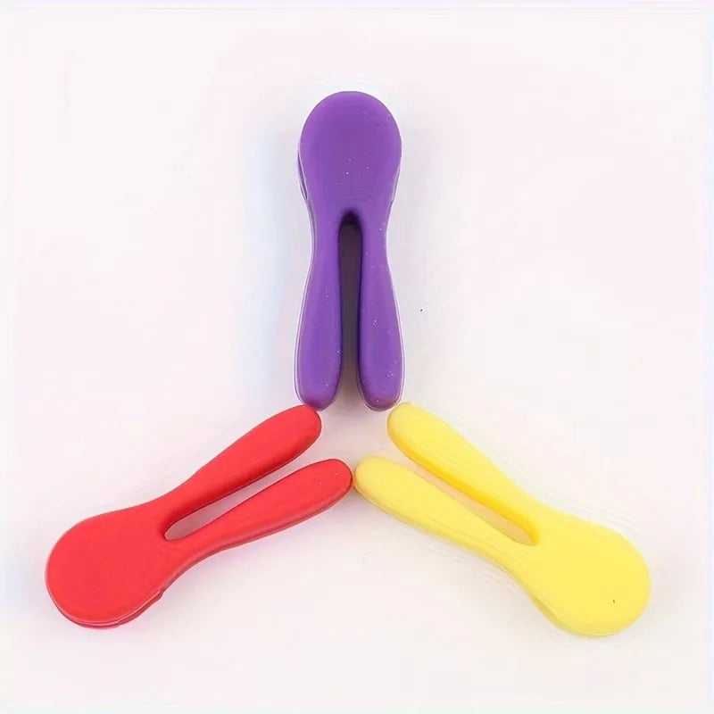 3-Pack Silicone Utensil Rest | Spoon Holder & Pot Clip Set Silicone Utensil Rest QXL