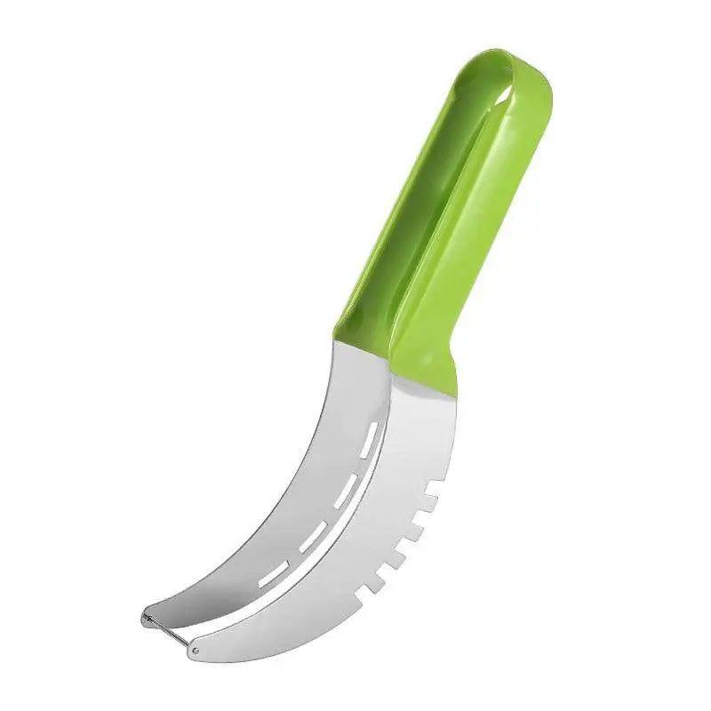 Stainless Steel Windmill Watermelon Slicer & Fruit Cutter Fruit Slicer Tool QXL C