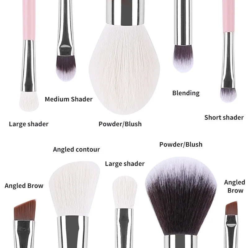 ZOREYA 25-Piece Makeup Brush Set | Foundation & Eyeshadow Makeup Brush Set QXL