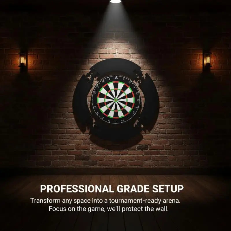 4-Piece EVA Dartboard Surround Ring | 18in Wall Protector Dartboard Surround Ring QXL