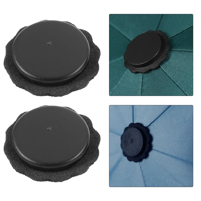 4-Pack Replacement Umbrella Tip Caps 6mm 8mm | Repair Kit Umbrella Repair Caps QXL