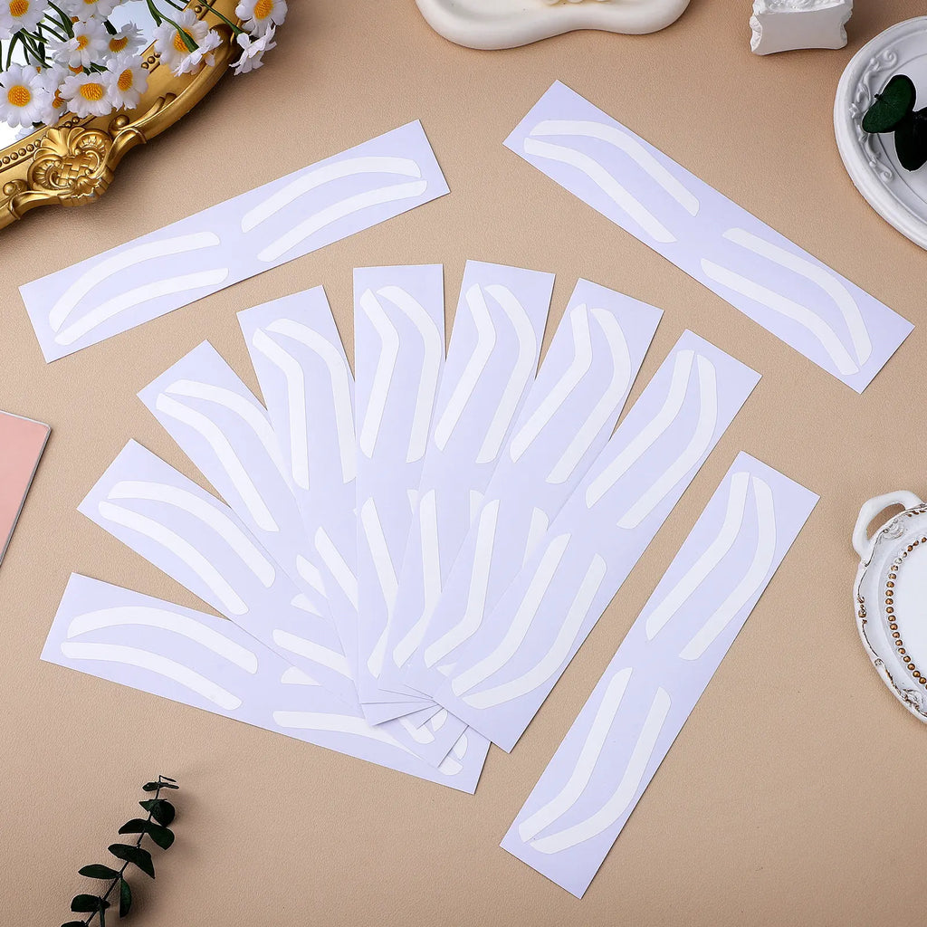 12-Sheet Eyebrow Stencil Kit | Brow Shaping Templates Eyebrow Stencil Kit QXL