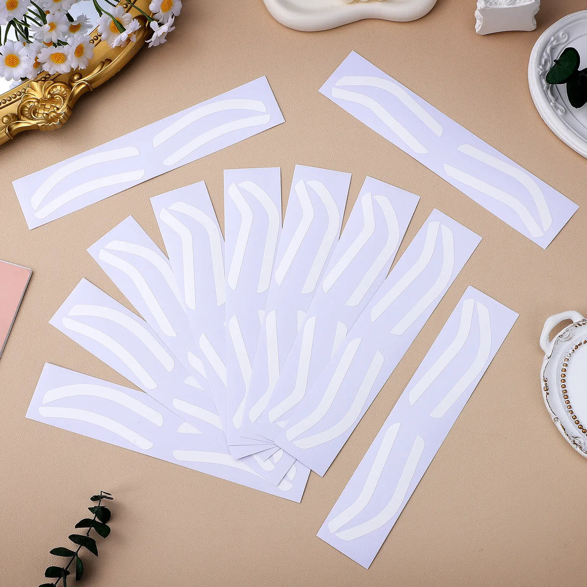 12-Sheet Eyebrow Stencil Kit | Brow Shaping Templates Eyebrow Stencil Kit QXL