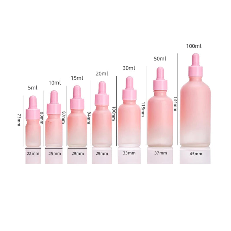 Refillable Glass Dropper Bottles for Essential Oils 5–100ml Glass Dropper Bottle QXL