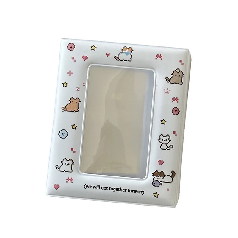 3-Inch 40-Slot Kpop Photocard Binder | Lomo Card Collector Album Photocard Collector Binder QXL