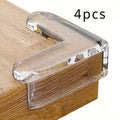 4-Pack Thickened Table Corner Guards | Flexible Safety Pads Corner Safety Guards QXL 4pcs