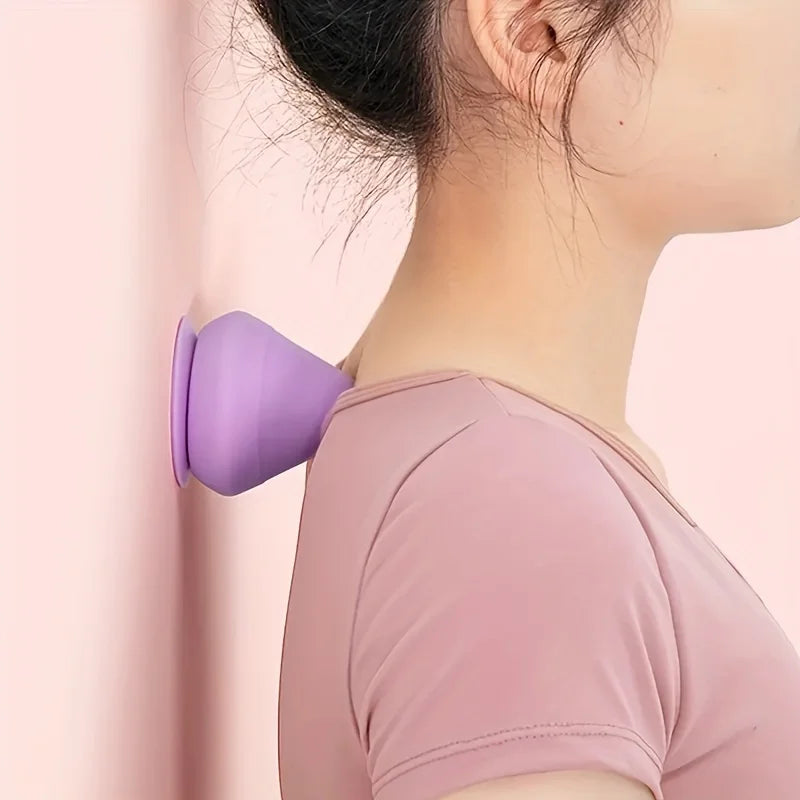 Wall-Mounted Fascia Cone Massager | Back, Arm & Foot Massage Wall Massager QXL