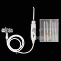Faucet Water Flosser Oral Irrigator | 6 Nozzles, No Power Oral Water Flosser QXL White