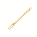 Mini Stainless Steel Powder Scoop Spoon | Small Metal Shovel Mini Measuring Scoop QXL Gold