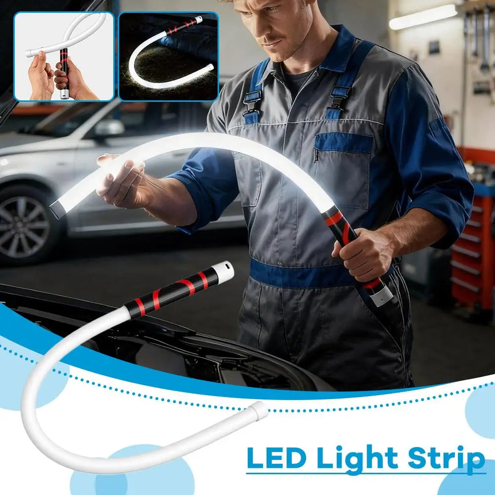 Flexible LED Work Light Strip 800lm Rechargeable Waterproof LED Work Light QXL