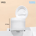 Refillable Cosmetic Jar 50/120g Flip Lid with Spoon or Tweezers Cosmetic Storage Jar QXL 120G