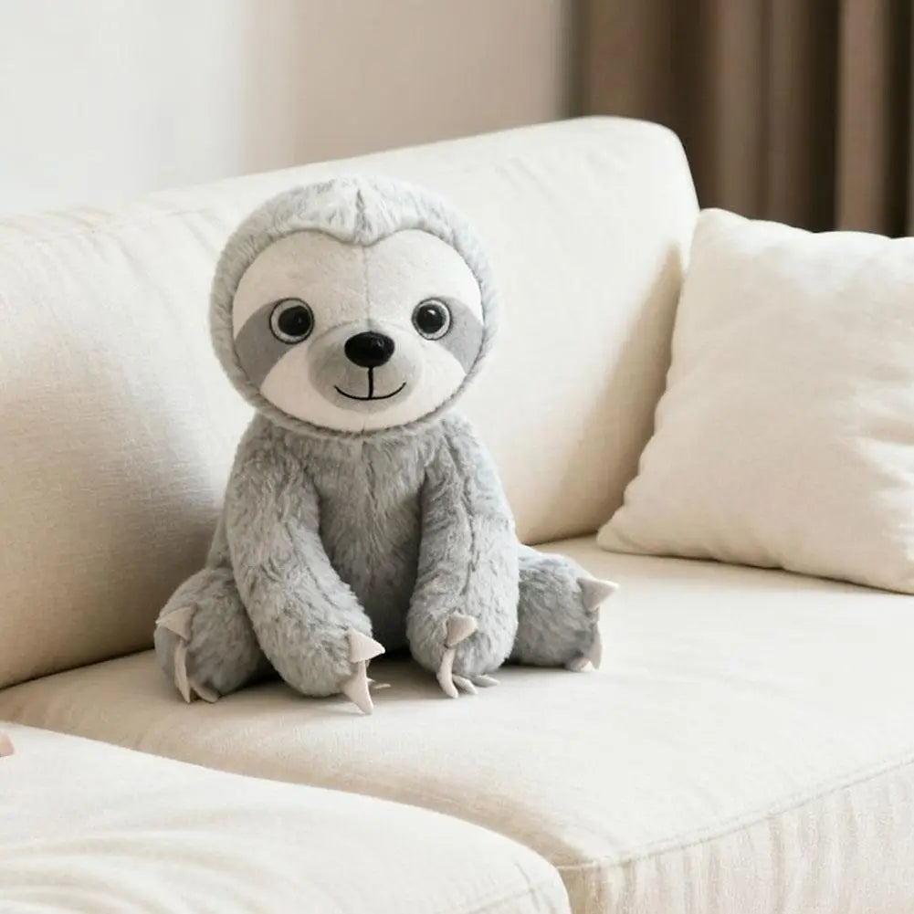 25cm Kawaii Sloth Plush Stuffed Animal | Mom & 4 Baby Set Stuffed Animal Plush QXL