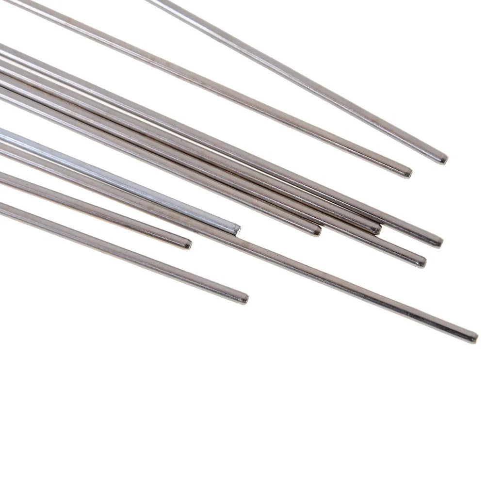 10-Pack 2mm×100mm Metal Axle Gear Shafts | DIY Model Cars Model Car Axle Shaft QXL Default Title