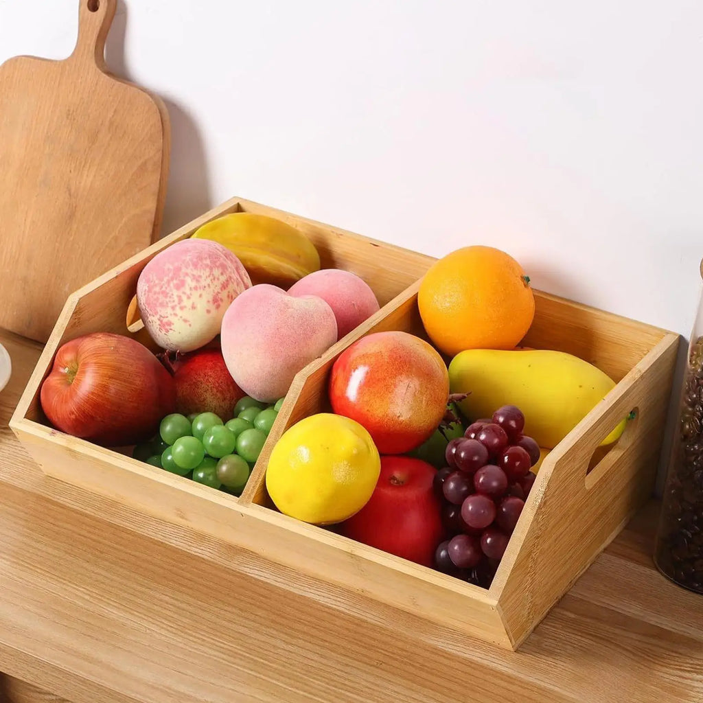 Stackable Wooden Pantry Storage Bins | Kitchen Organizer Pantry Storage Bin QXL