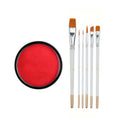 VERONNI 30g Water-Based Face & Body Paint | Black & White Face & Body Paint QXL 2PCS with brushe