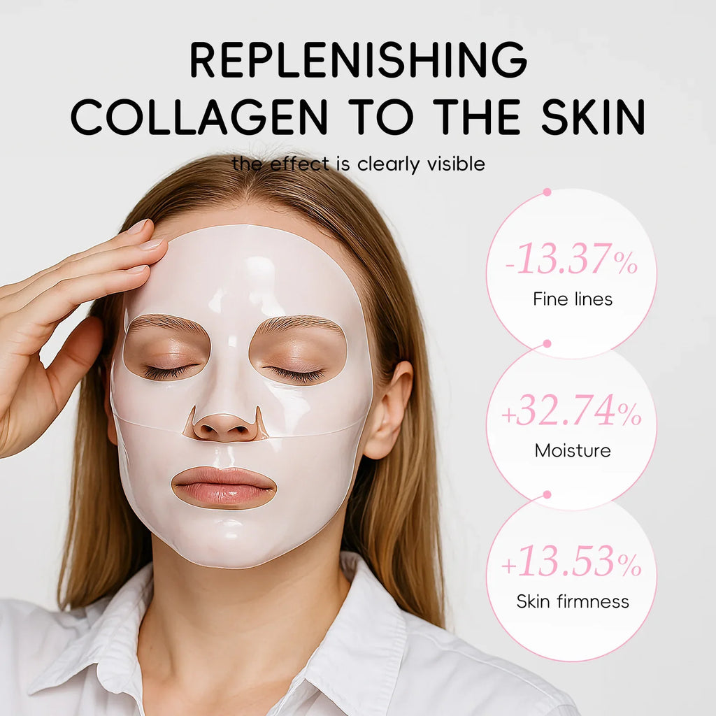 LAIKOU Sakura Collagen Jelly Mask 30g – Hydrating Gel Face Mask Collagen Gel Face Mask QXL
