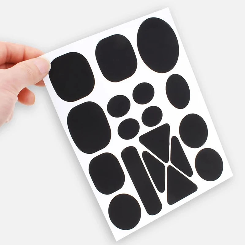 Self-Adhesive Nylon Clothing Repair Patches | Assorted Shapes Fabric Repair Patches QXL