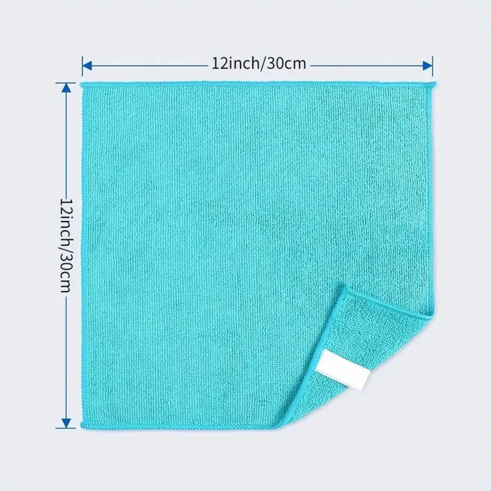 Microfiber Cleaning Cloths 5/10/15-Pack – Absorbent & Durable Microfiber Cleaning Cloth QXL