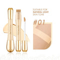 FOCALURE Dual-Ended Concealer Brush – All Skin Types Concealer Brush QXL 01