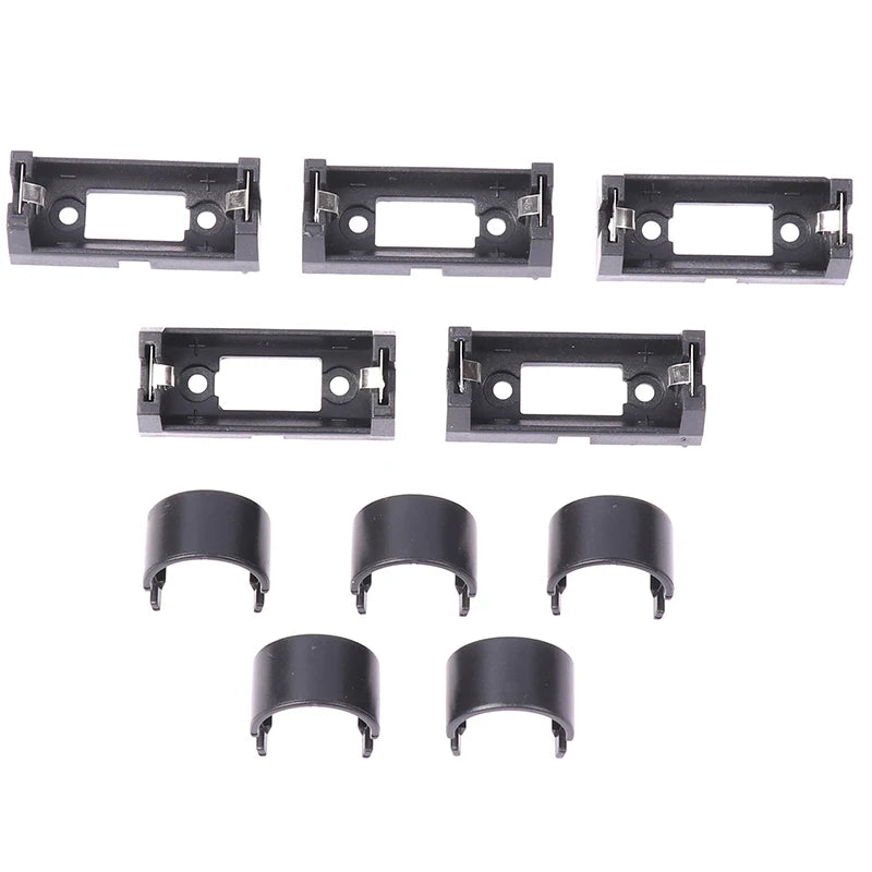 5-Pack CR123A 16340 Battery Holder Plug-In PCB DIY Box Battery Holder QXL