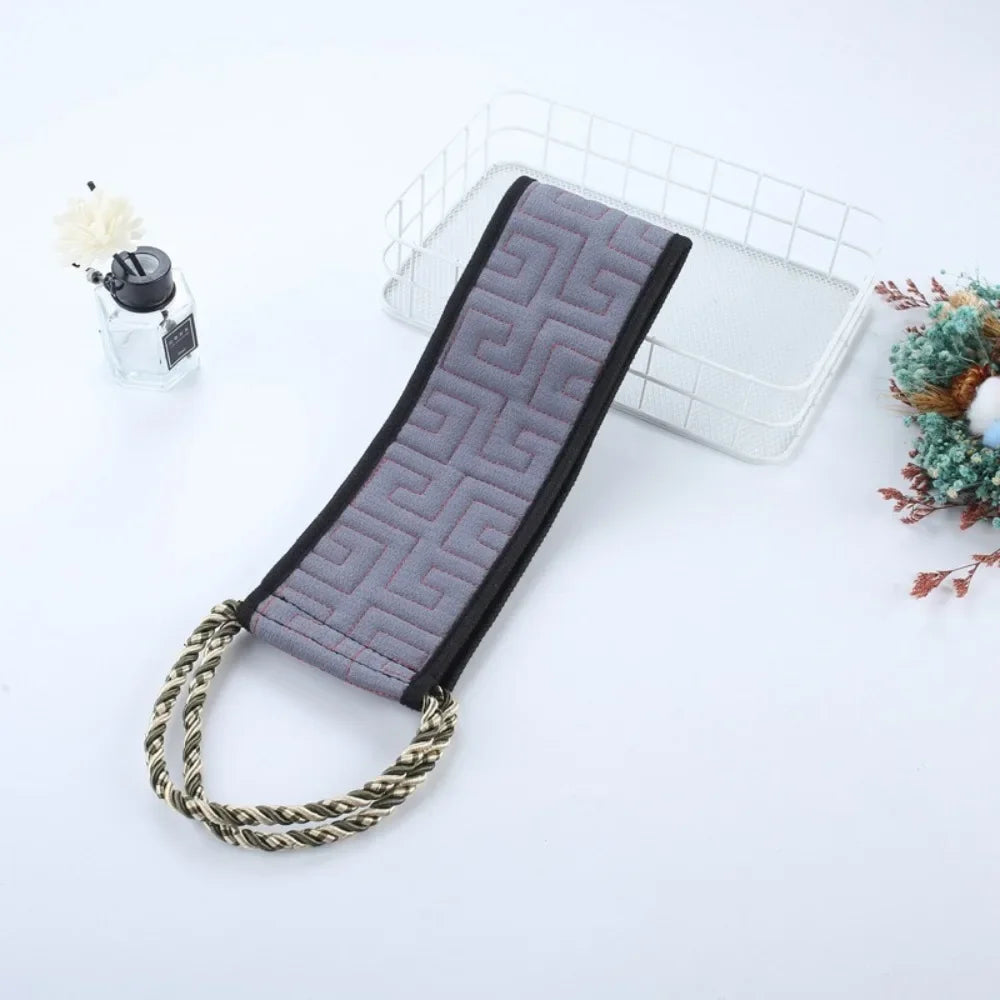 Dual-Sided Exfoliating Back Scrubbing Towel | Handle Design Bath Scrubbing Towel QXL