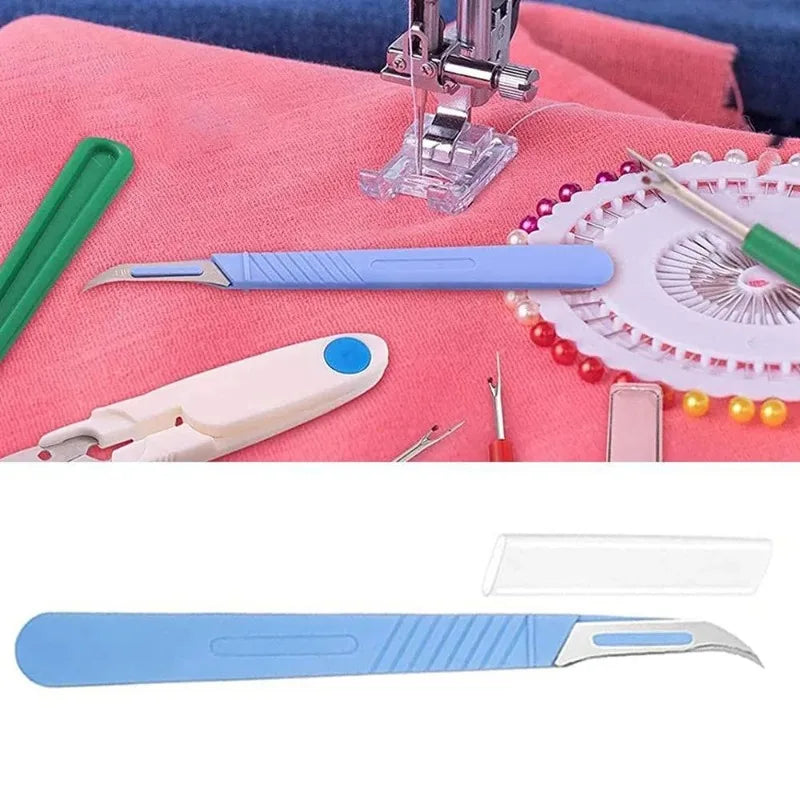 Plastic Handle Seam Ripper Set | Thread Cutter Sewing Tool Seam Ripper Set QXL