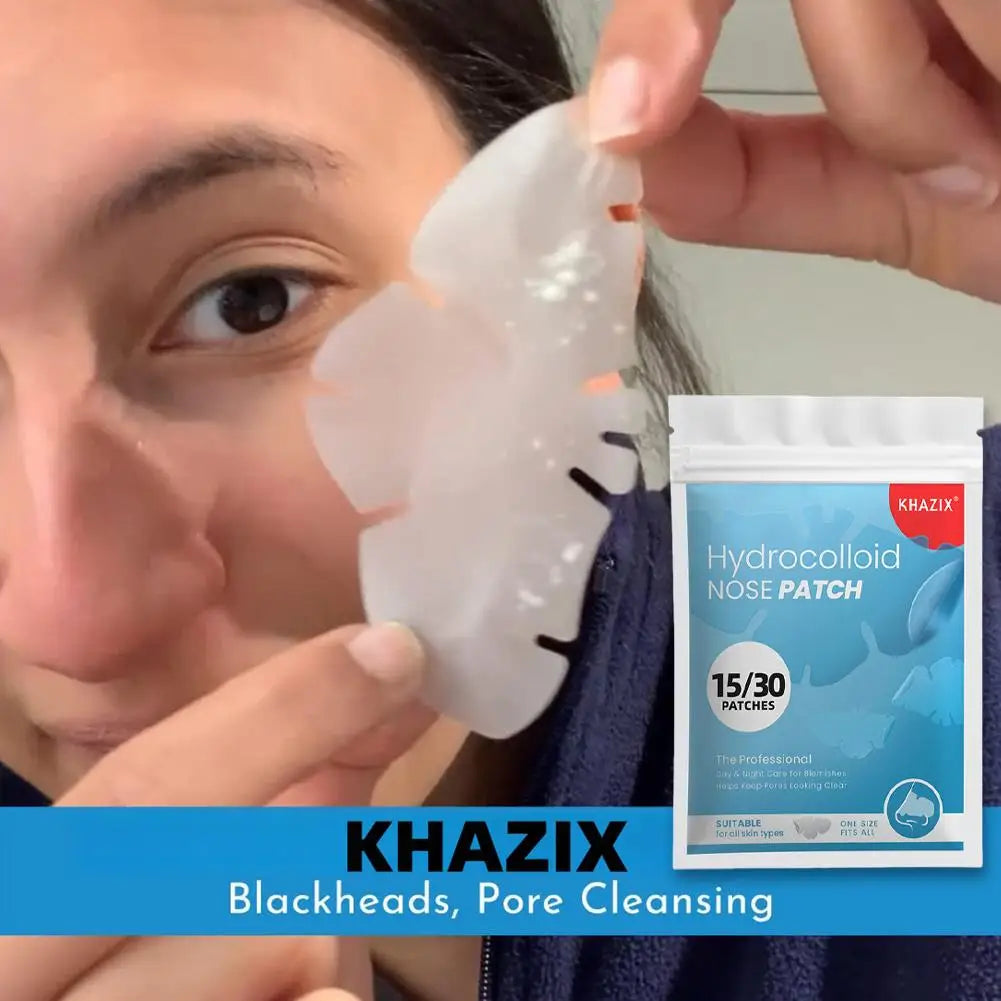 Pore-Cleansing Nose Strips | Oil-Absorbing Blackhead Patches Nose Cleansing Strips QXL