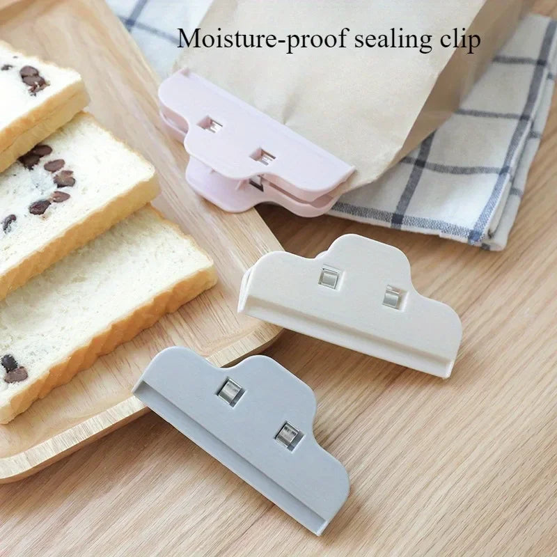 Moisture-Proof Food Bag Sealing Clip | Kitchen Snack Freshener Food Sealing Clip QXL