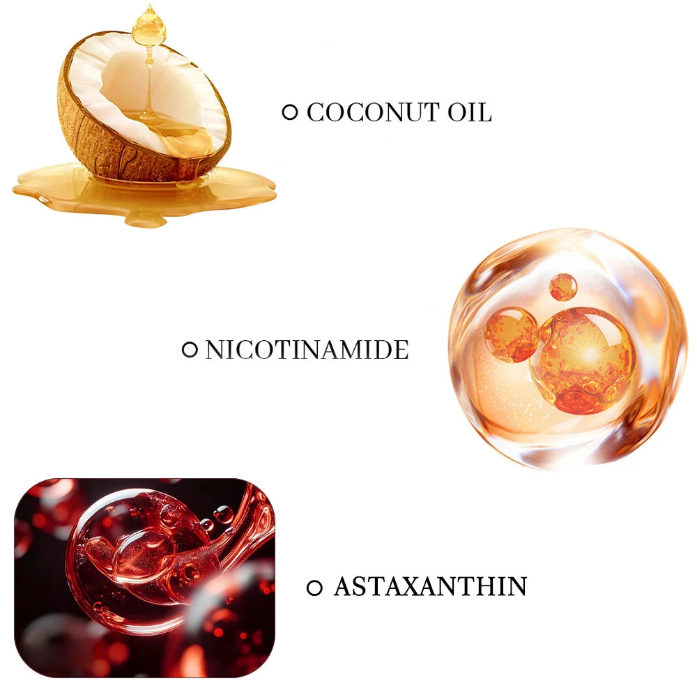 2-Pack Astaxanthin Bar Soap | Exfoliating Moisturizing Cleanser Bar Soap QXL