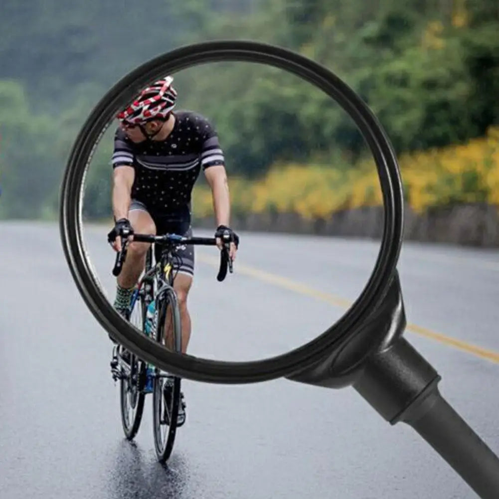 360° Adjustable Bike Handlebar Rearview Mirror | ABS Bike Handlebar Mirror QXL