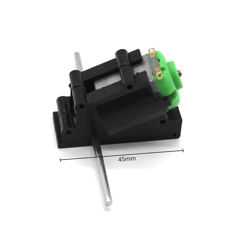 Double Shaft Bevel Gear Motor Worm Reducer | DIY RC Toy Parts Gear Motor QXL