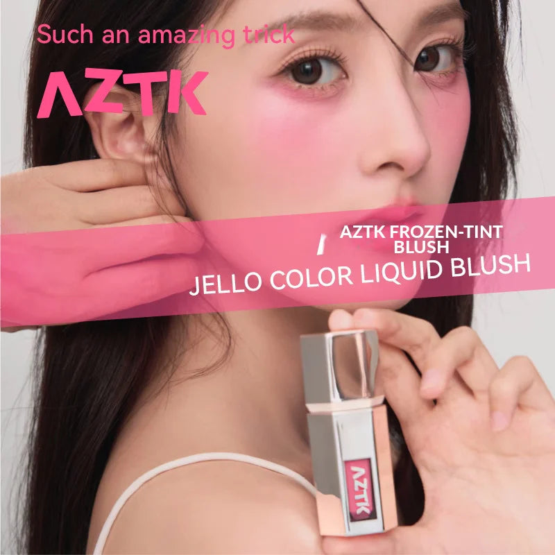 AZTK Jello Liquid Blush | Long-Lasting Sculpting Formula Liquid Blush QXL