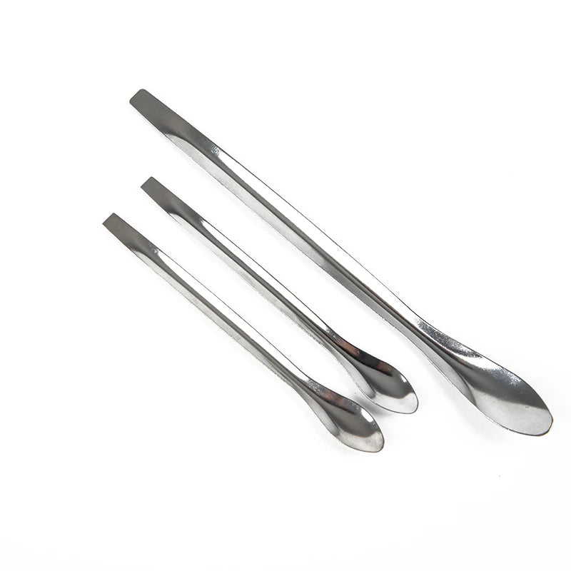 12-Pc Stainless Steel Lab Spatula & Micro Scoop Set Lab Spatula Set QXL