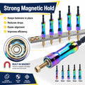 5-Piece Magnetic Nut Driver Set | 1/4" Hex Shank 8–14mm Impact Socket Set QXL Default Title