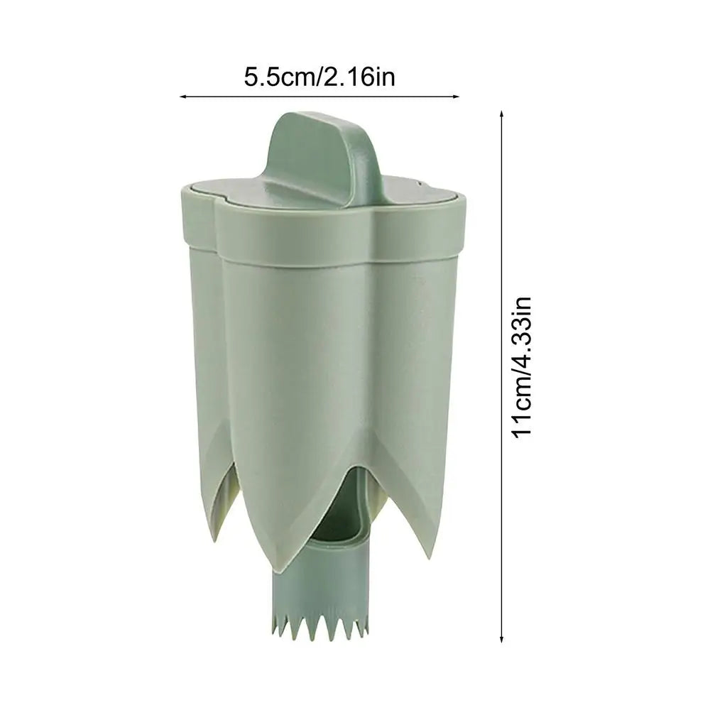 2-in-1 Pepper Corer & Seed Remover | Bell & Chili Coring Tool Vegetable Corer Tool QXL Green 1pcs