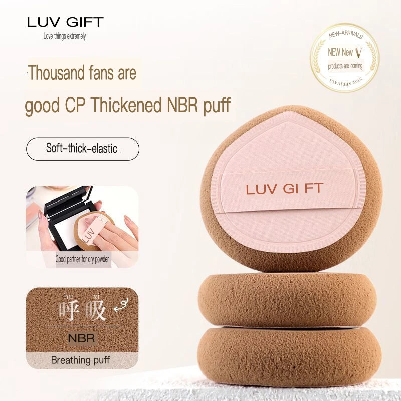 NBR Solid Makeup Puff for Powder & Liquid Foundation Makeup Setting Puff QXL