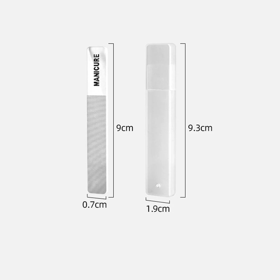 Nano Glass Nail File – Crystal Polishing & Shine Buffer Glass Nail File QXL