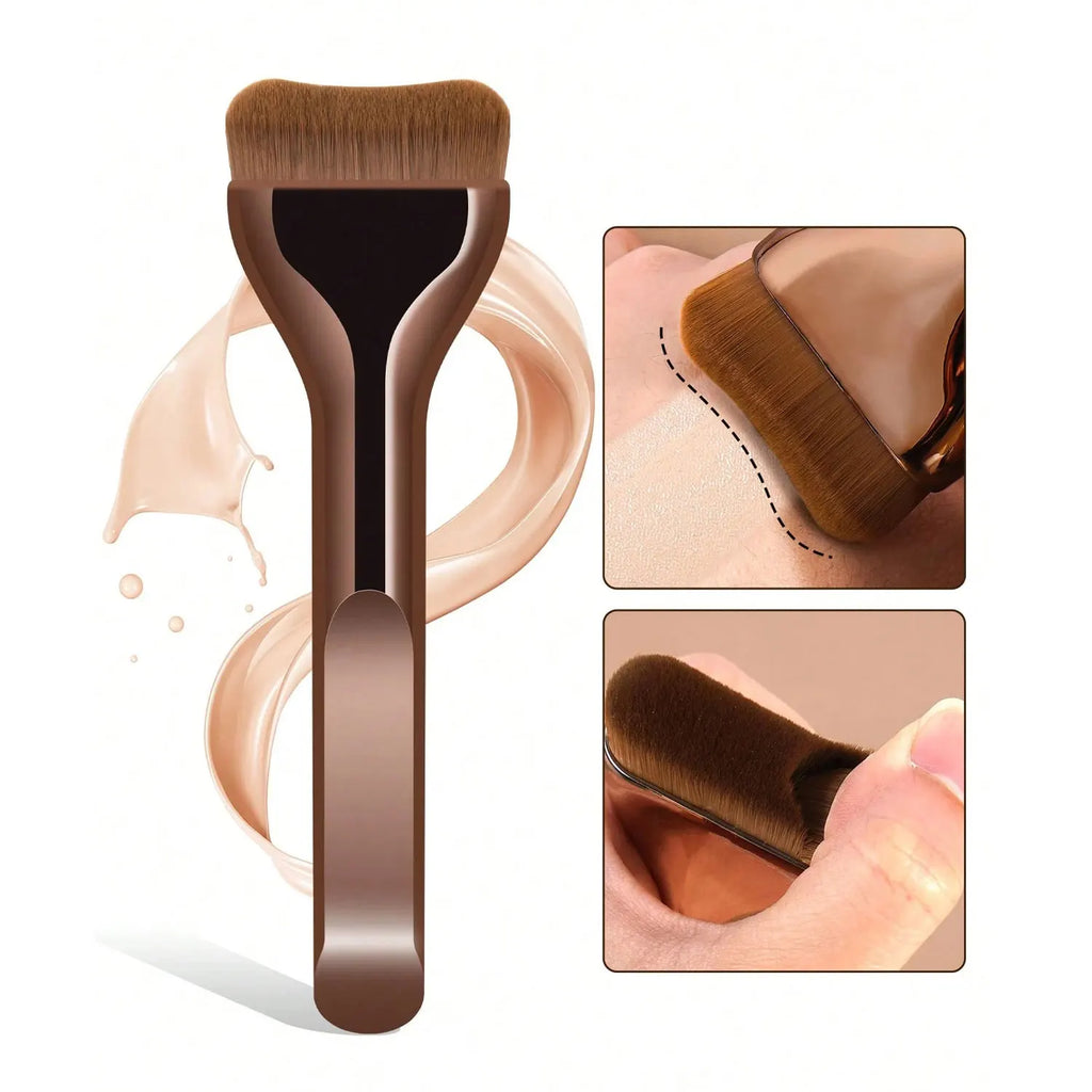 LUXEBLEND Soft Touch Makeup Brush | Foundation & Blush Tool Makeup Brush QXL