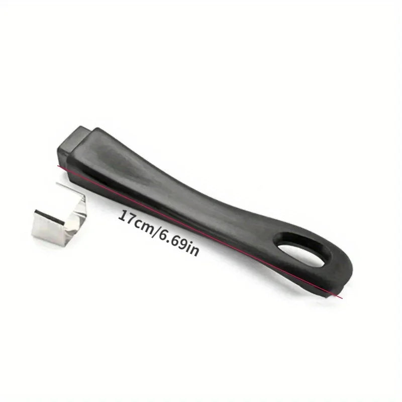 Stainless Steel Pot Handle Replacement with Plastic Grip | Universal Cookware Handle Replacement QXL
