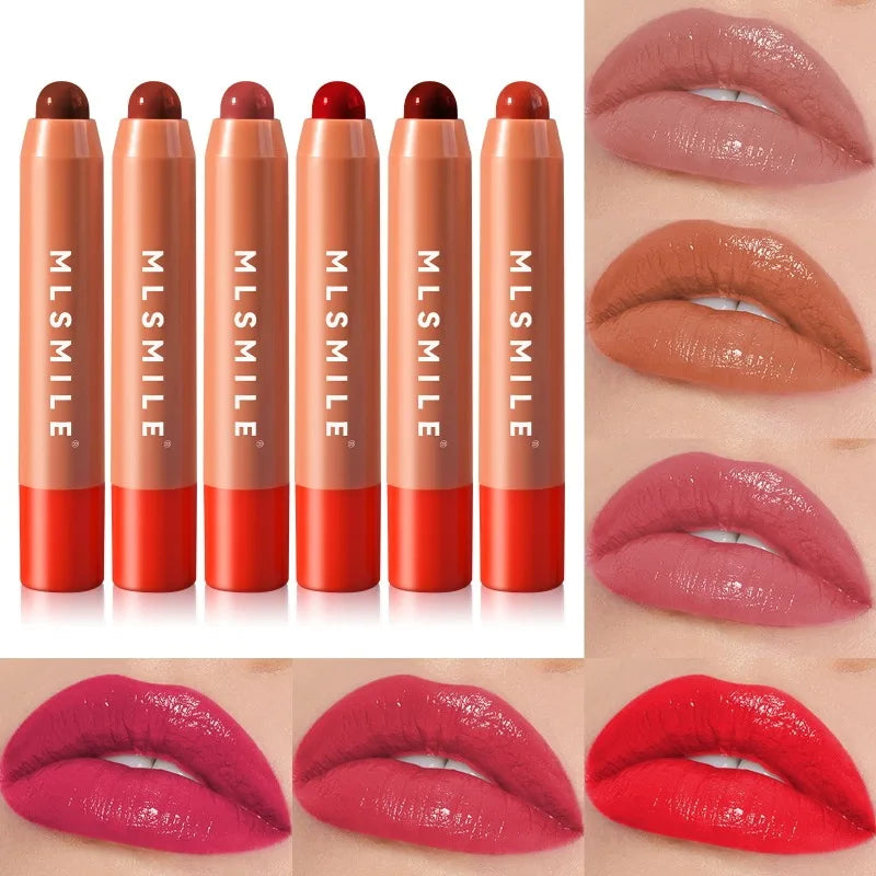 LUXURYTO 6-Color Waterproof Lipstick Pen | Moisturizing Lip Gloss Lipstick Pen QXL