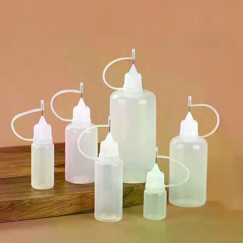Needle Tip Squeeze Bottles 5–100ml | Glue & Oil Applicator Needle Tip Applicator Bottle QXL