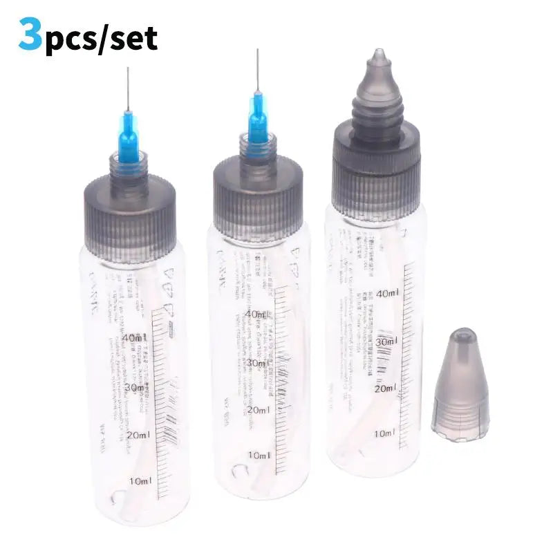 3-Pack Airbrush Paint Mixing Bottles | Wash-Free Spray Set Airbrush Paint Bottles QXL Default Title