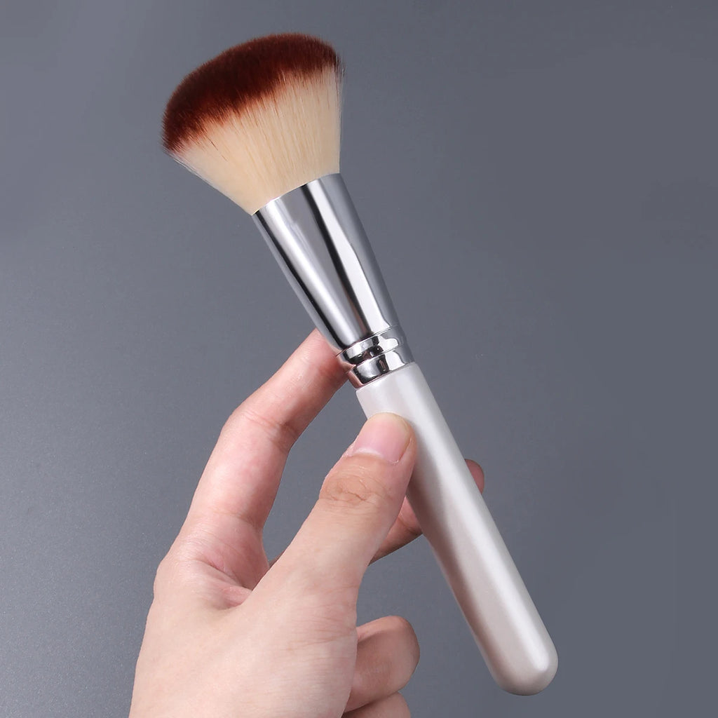 KOSSHOW Large Powder Brush – Soft Fluffy Nylon Bristles Powder Makeup Brush QXL