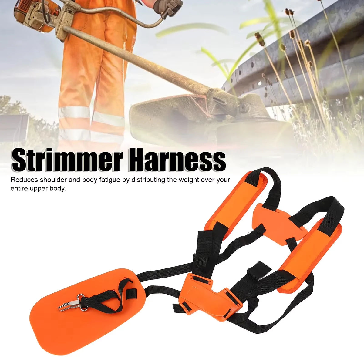 Adjustable Double Shoulder Strap for Weeder & Garden Tools Garden Tool Harness QXL