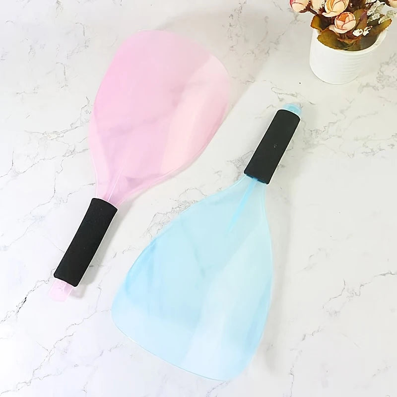 Reusable Haircut Face Shield with Sponge Handle | Salon Use Salon Face Shield QXL