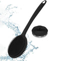 Long Handle Bath Brush & Scalp Massage Shampoo Brush Set 2-Pc Bath Brush Set QXL GJ23-262 175g